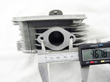 GY6 150cc 57mm Bore non-EGR Cylinder Head With Valve - ChinesePartsPro