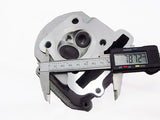 GY6 150cc 57mm Bore non-EGR Cylinder Head With Valve - ChinesePartsPro