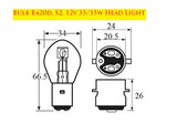 Bulb Ba20d, S2, 12v 35/35w Head Light