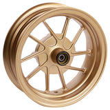 NCY FRONT WHEEL / RIM (STAY GOLD, HUSTLER, 10") FOR HONDA RUCKUS