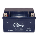 PRIMA GEL BATTERY (12V YG7A-BS) *7AH*