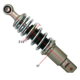 NCY PERFORMANCE SHOCK (REAR, CHROME, 265mm) FOR HONDA RUCKUS / ZOOMER