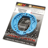 NCY BRAKE SHOES FOR 50cc QMB139 GY6 & MINARELLI / JOG MOTORS
