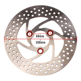 NCY DISC BRAKE (FIXED, 200mm) GENUINE BUDDY 50cc / YAMAHA JOG