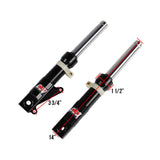 NCY SLAMMED FRONT FORKS SHOCKS (BLACK, DISC BRAKE TYPE) HONDA RUCKUS, DIO