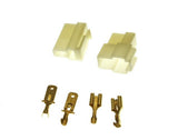 CONNECTOR / HARNESS REPAIR KIT FOR SCOOTER ATV UTV KART QMB139 GY6 *2 PIN*