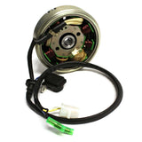 8 COIL STATOR & FLYWHEEL FOR SCOOTERS WITH 50cc QMB139 (5 WIRE 3 PLUGS) *TYPE 1*