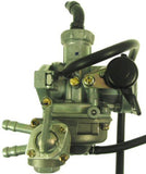 CARBURETOR PZ22 MANUAL CHOKE & DUAL FUEL PETCOCK FOR HONDA / CLONES