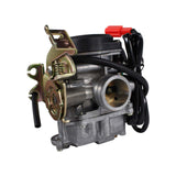 GY6 & QMB139 PERFORMANCE CVK 24mm CARBURETOR WITH ELECTRIC CHOKE & ACCELERATOR PUMP