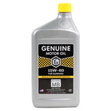 GENUINE 4T MOTOR OIL (15W40, FULL SYNTHETIC MB) 1 QUART *4 STROKE*