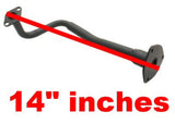 HEADER / FRONT EXHAUST PIPE FOR 50cc QMB139 ENGINE SPORT STYLE SCOOTERS