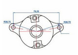 101 OCTANE HIGH PERFORMANCE HIGH TORQUE STARTER MOTOR FOR GY6 MOTORS