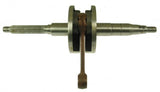CRANKSHAFT FOR 50cc 2-STROKE JOG, MINARELLI, YAMAHA 1PE40QMB JOG ENGINES, 10MM