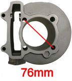 180cc *63mm BORE* BIG BORE CYLINDER KIT FOR 150cc GY6 ENGINES (54mm SPACING)