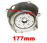 PLASTIC CHROME FAN COVER FOR 150cc GY6 SCOOTERS KARTS ATV MOTORS