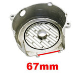 PLASTIC CHROME FAN COVER FOR 150cc GY6 SCOOTERS KARTS ATV MOTORS