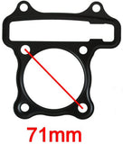 SSP-G 52mm BORE *93cc* QMB139 CYLINDER HEAD & CYLINDER BASE GASKET SET
