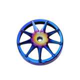 SSP-G CLUTCH BELL / DRUM (9 SPOKE) *TITANIUM* FOR 150cc -232cc GY6