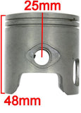 SSP-G 70cc 2-STROKE BIG BORE KIT FOR SCOOTERS WITH JOG, MINARELLI 10mm PIN