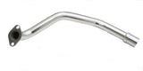 SSP-G ROUND STAINLESS STEEL AFTER-MARKET EXHAUST FOR GY6 150cc WITH DISC BRAKES