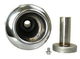 SSP-G ROUND STAINLESS STEEL AFTER-MARKET EXHAUST FOR GY6 150cc WITH DISC BRAKES