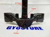 STEERING STEM TRIPLE TREE FOR TAO TAO 50cc ATM, SPEEDY, PONY SCOOTER *OEM*