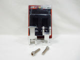 NCY SHOCK MOUNT RELOCATING BRACKET (REAR SHOCK MOVING SET) *SILVER* FOR GY6