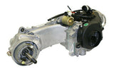 50cc 4-stroke GY6 QMB139 COMPLETE ENGINE ASSEMBLY LONG CASE / LONG SHAFT *DOUBLE REAR SHOCK*