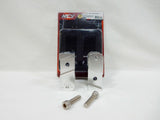 NCY SHOCK MOUNT RELOCATING BRACKET (REAR SHOCK MOVING SET) *SILVER* FOR GY6