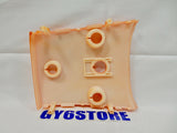 TAO TAO VIP 50cc & POWERMAX 150cc SCOOTER CENTER REAR BACK PLASTIC (ORANGE) *OEM*