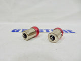 TURN SIGNAL BLINKER BULB FOR SCOOTER ATV BIKE KART (12V 10W) RED *2 PACK*