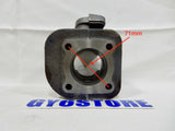 70cc *47mm BORE* 2 STROKE BIG BORE REBUILD KIT FOR SCOOTERS WITH JOG MINARELLI CLONE MOTORS (12mm PIN)