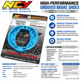 NCY BRAKE SHOES FOR 50cc QMB139 GY6 & MINARELLI / JOG MOTORS