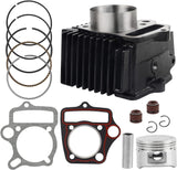 110cc (52.4mm) REBUILD KIT FOR CHINESE ATVS, DIRT / PIT BIKES E-22 CLONE MOTORS