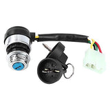 5 WIRE IGNITION SWITCH & KEYS FOR TAO TAO GK110, JEEPAUTO, 4FUN, TARGA200 KART