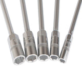 5-Piece T-Handle Socket Wrench Set (8mm, 10mm, 12mm, 13mm, 14mm)