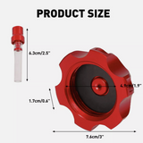 CNC ALUMINUM FUEL METAL TANK GAS CAP 125cc - 250cc ATV PIT DIRT BIKE