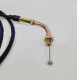 THROTTLE CABLE FOR SCOOTERS THAT ARE USING FLAT SIDE / D SLIDE CARBURETORS