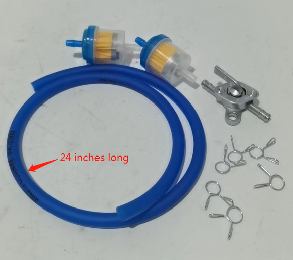 Gas Fuel Filter Hose Tube Line---BLUE