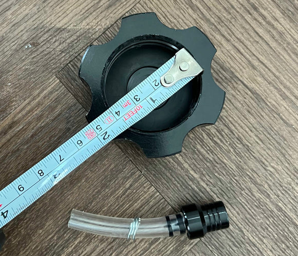 BLACK GAS FUEL PETROL TANK CAP