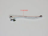 RIGHT SIDE CHROME BRAKE HANDLE LEVER SCOOTER DIRT BIKE ATV MOTORCYCLE