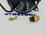 TAIDA RADIATOR FAN & THERMOSTAT 12V FOR GY6 MOTORS