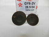 TAIDA GY6 (2V) VALVE SET 28.5mm INTAKE / 24mm EXHAUST *28.5/24*
