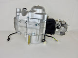 110cc AUTOMATIC W/REVERSE, ELEC. START ENGINE ALUMINUM CYLINDER - SILVER (ROCK 110)