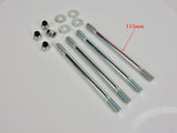 CYLINDER BOLT SET FOR MINARELLI, JOG, YAMAHA, 2-STROKE M7 X 115mm 1E40MA 1E40MB