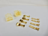 CONNECTOR / HARNESS REPAIR KIT FOR SCOOTER ATV UTV KART QMB139 GY6 *4 PIN*