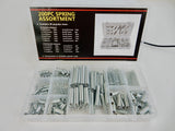 200PC SPRING ASSORTMENT SET ZINC PLATED STEEL COMPRESSION & EXTENSION CARBURETOR