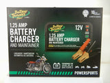 BATTERY TENDER PLUS 12V 1.25 AMP BATTERY CHARGER & MAINTAINER ATV UTV KART BIKE