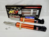 NCY FRONT FORKS SHOCKS (ORANGE ,DISC BRAKE TYPE) HONDA RUCKUS, DIO