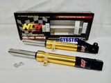 NCY FRONT FORKS SHOCKS (GOLD ,DISC BRAKE TYPE) HONDA RUCKUS, DIO